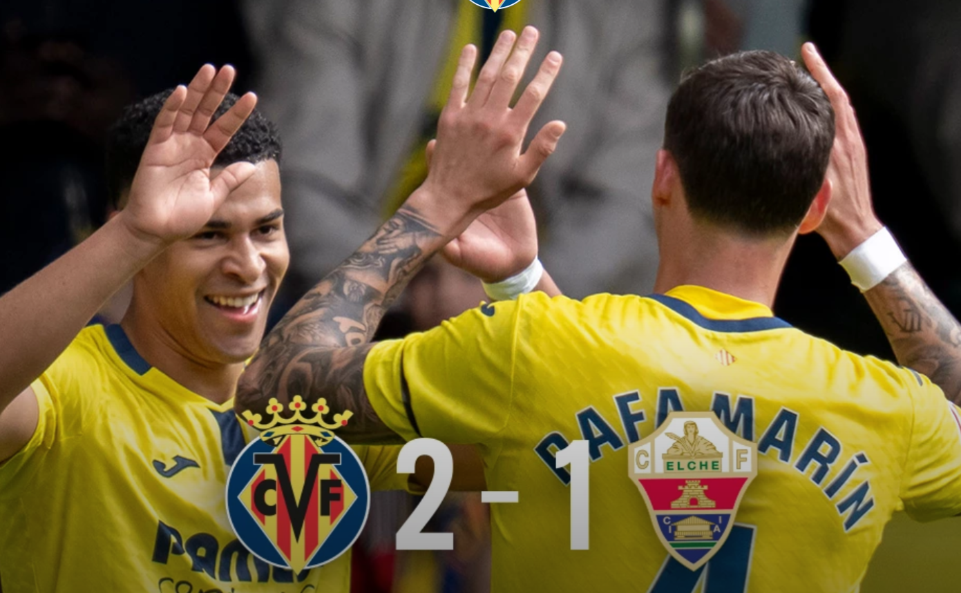 Villarreal vs Elche Match Report: Villarreal plays with fire but keeps the points